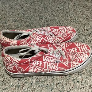 Red Vans Sneakers size 9